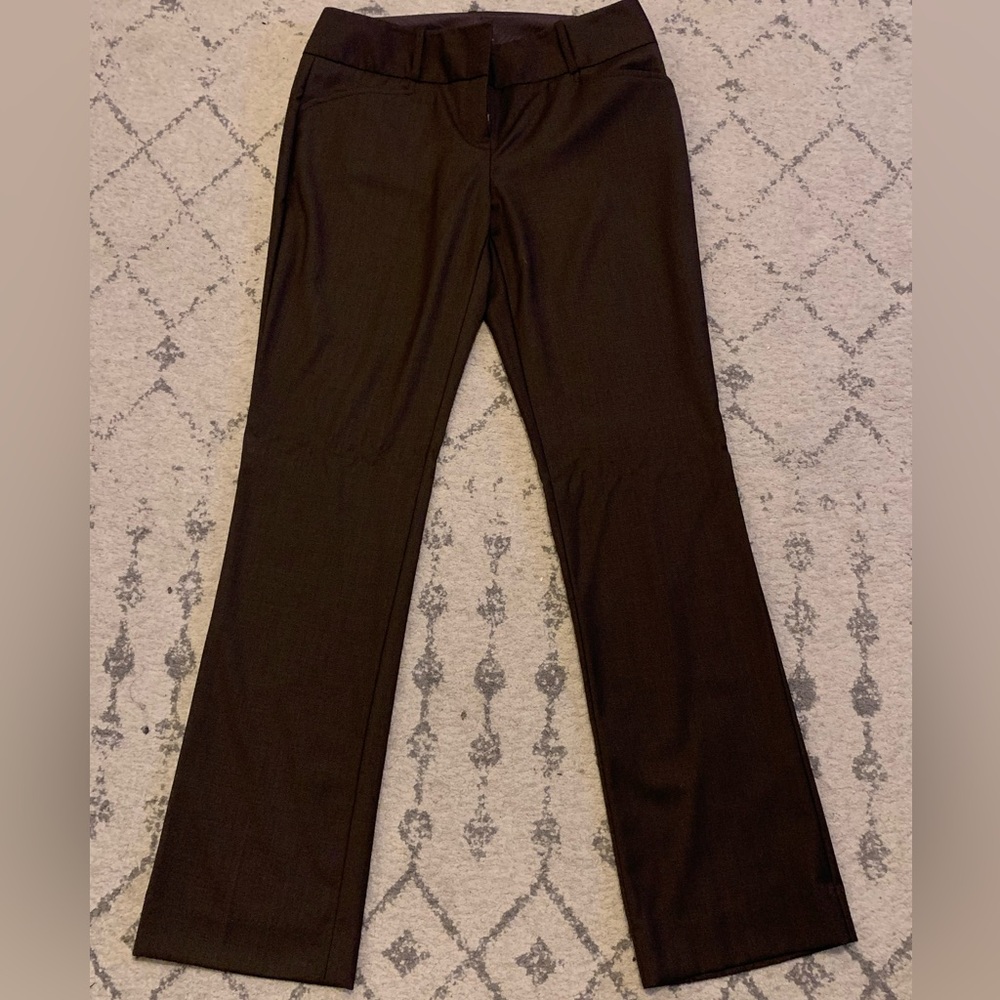 THE LIMITED Women’s brown suit. Size 4 jacket with size 6 pants. - Picture 5 of 6